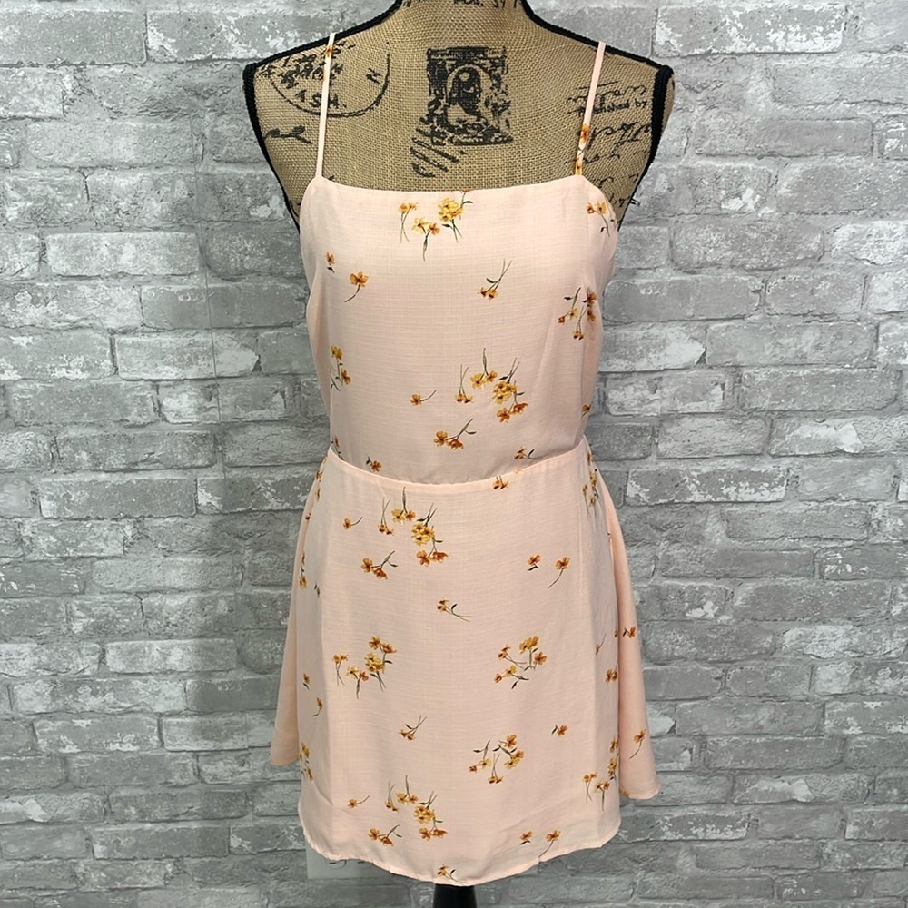 Lumiere Floral Peach Dress